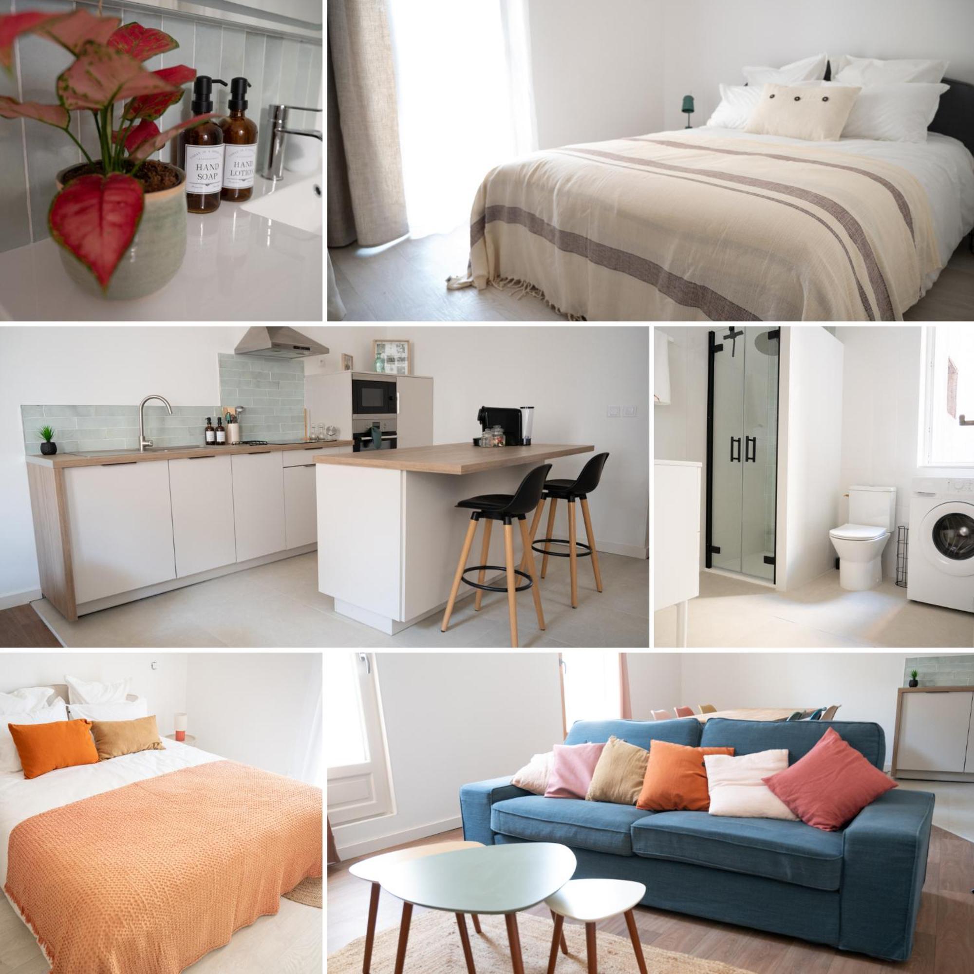 Lou Cabanot - Appartement Lumineux 3 Chambres - Parking Gratuit Béziers Buitenkant foto